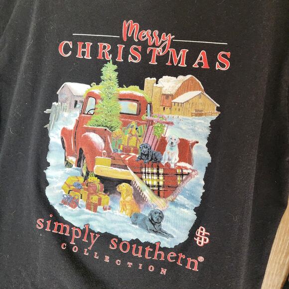 Simply Southern Holiday Halloween / Christmas Long Sleeve Bundle | Youth Medium - Picture 4 of 13